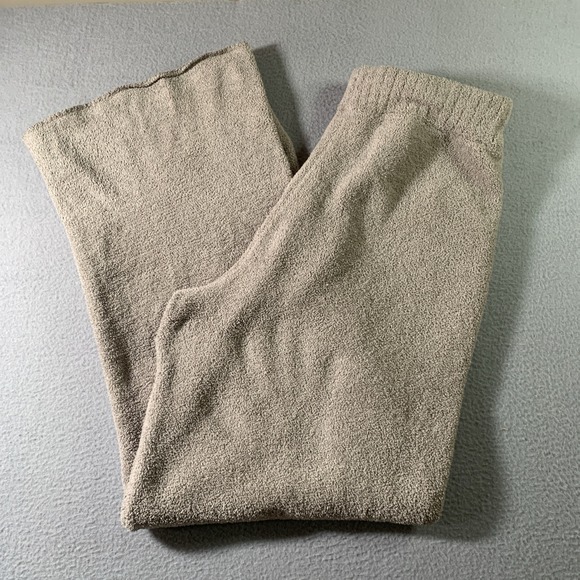 UGG Pants - UGG Terri Pants Womens L Tan Sherpa Fleece Wide Leg Loungewear 1121077
